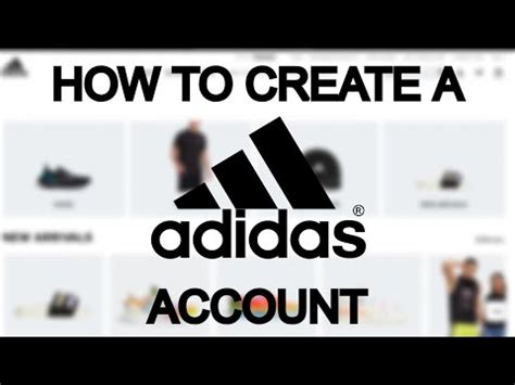 adidas maken account|create an Adidas account.